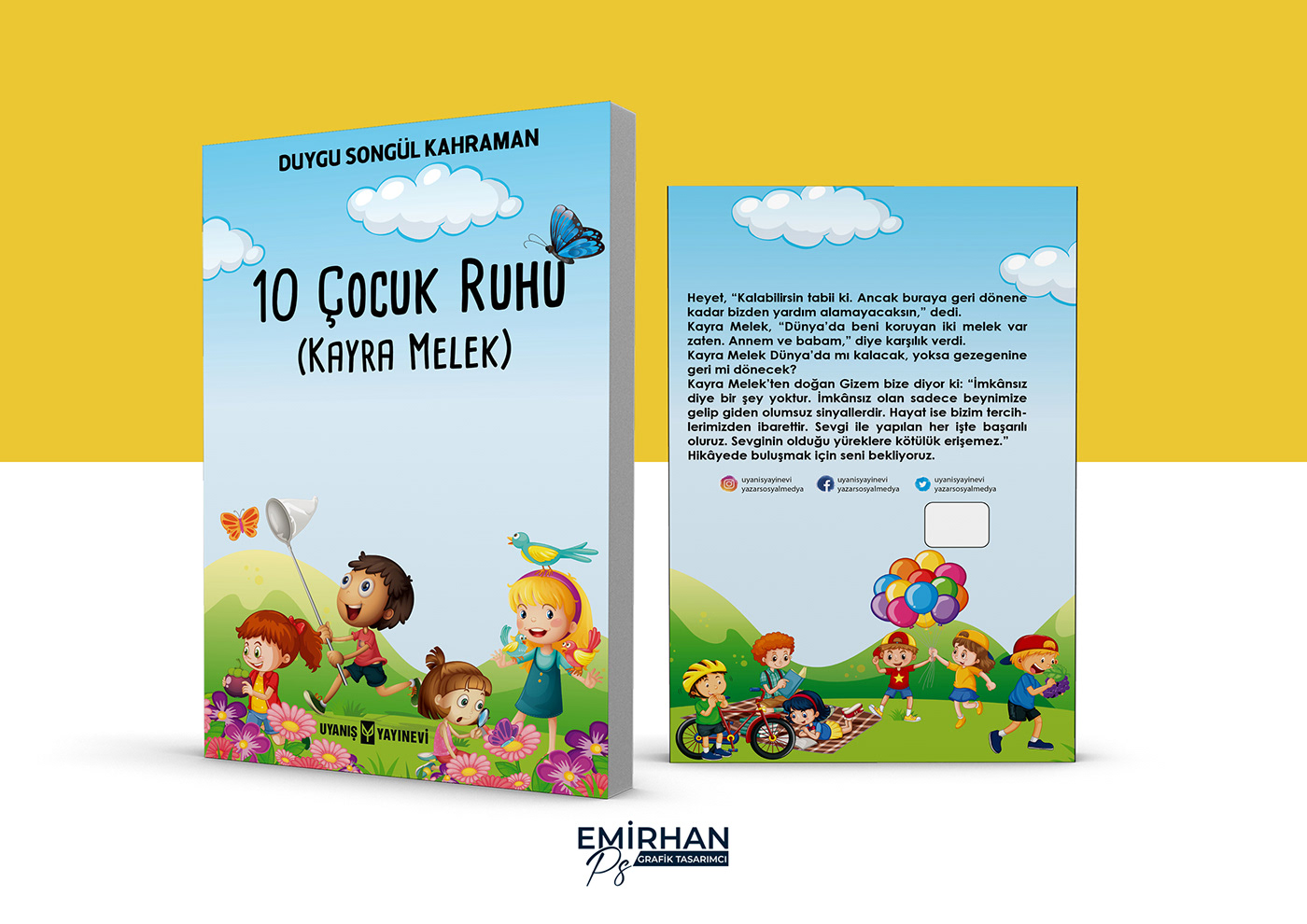 10 Çocuk Ruhu | Book Cover Design