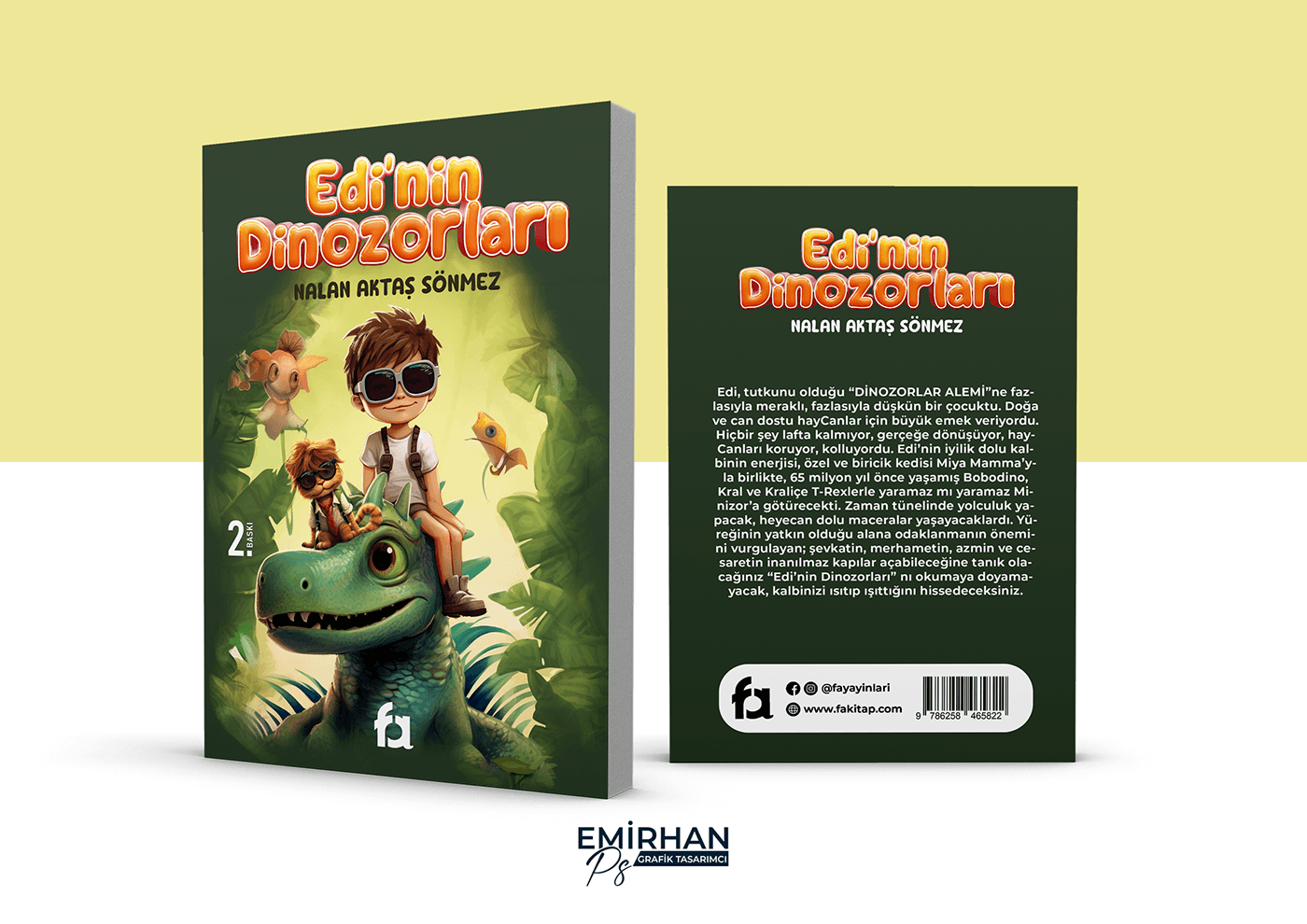 Edinin Dinozorları | Book Cover Design