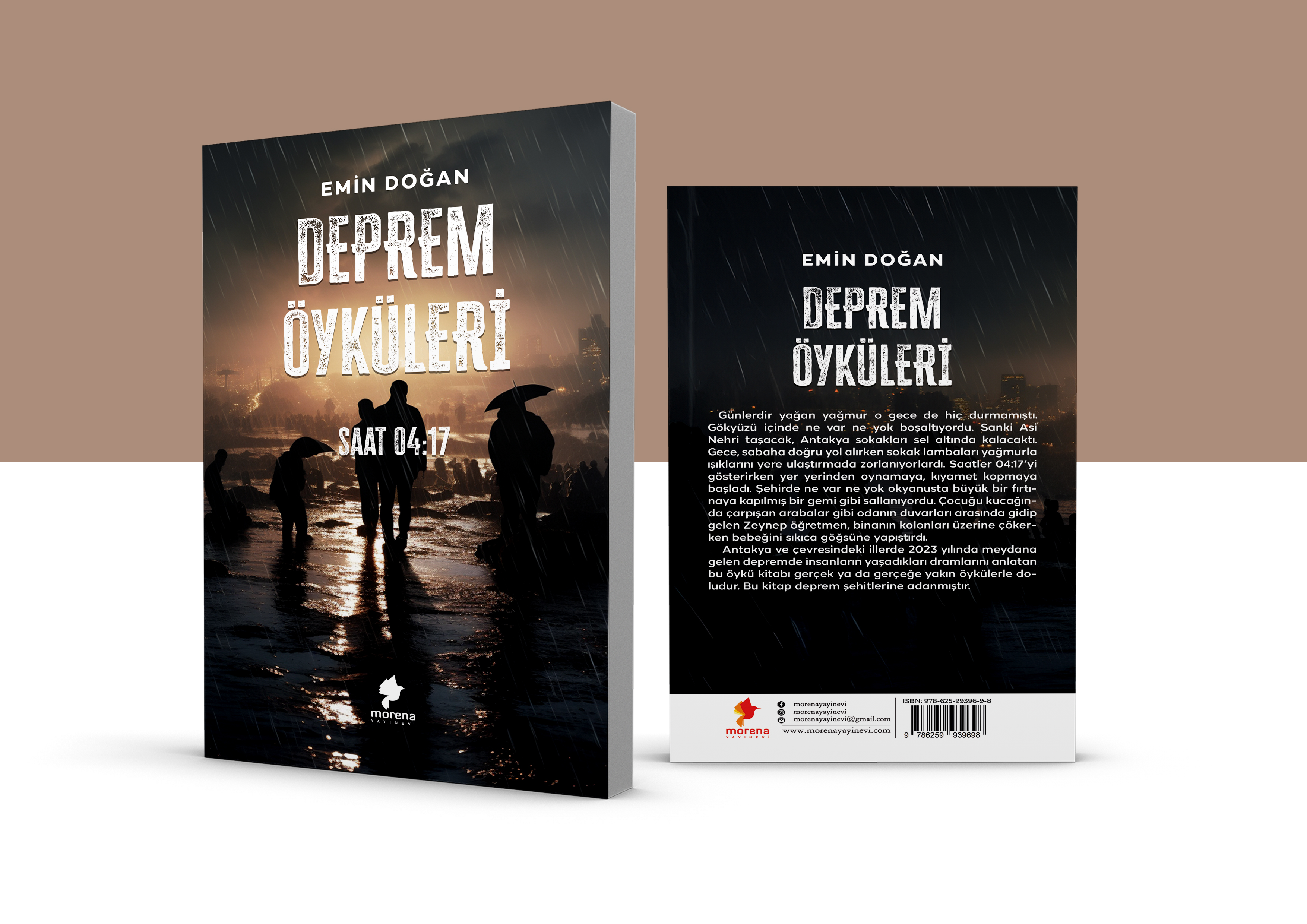 Deprem Öyküleri | Kitap Kapak Tasarımı