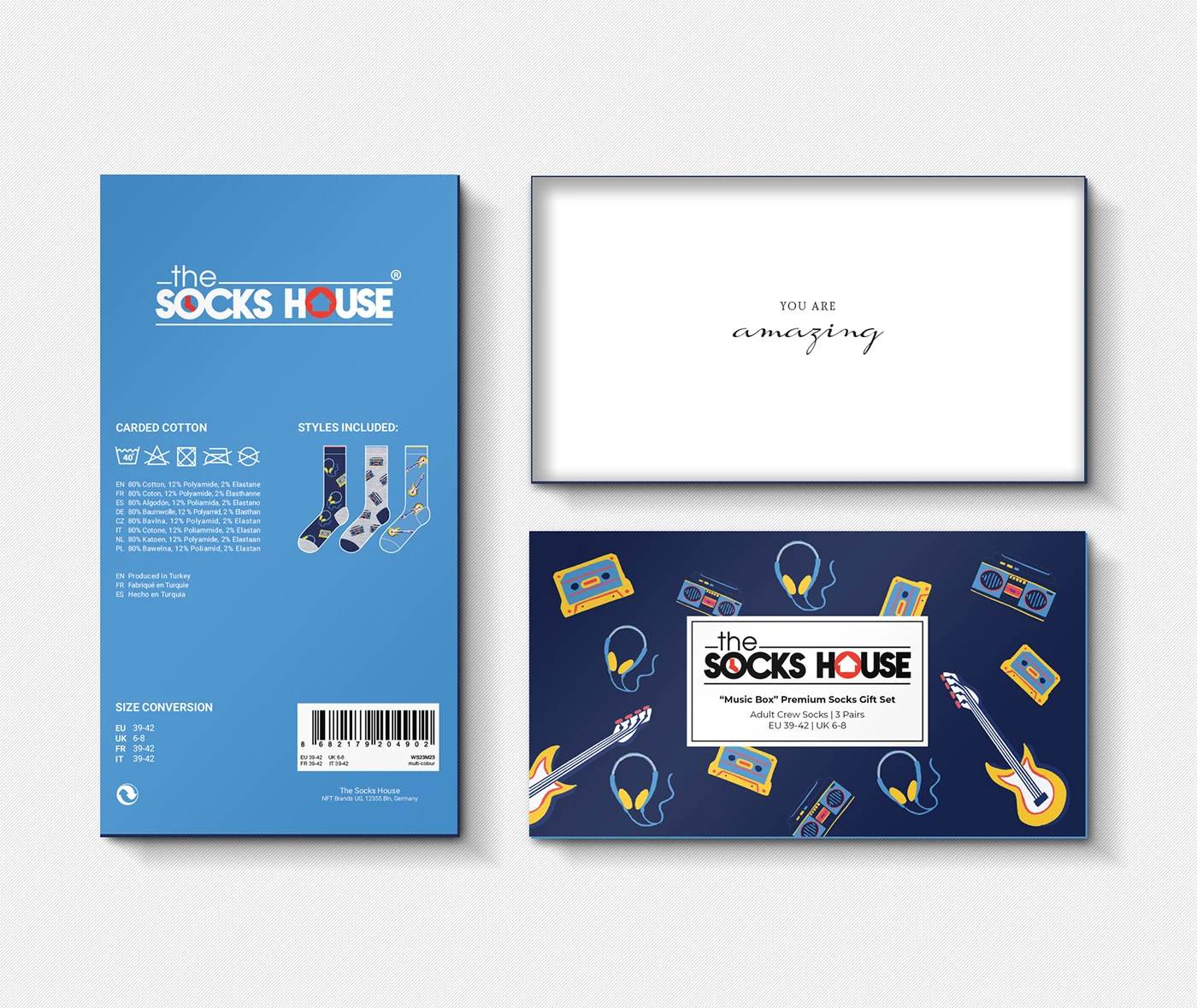 Socks Box Design For The Socks House GmbH — görsel 1