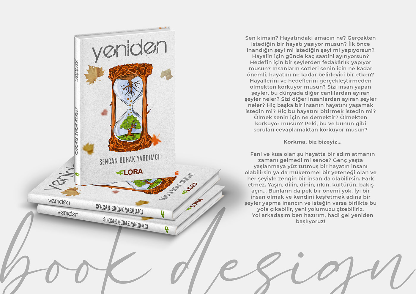Sencan Burak Yardımcı - Yeniden | Book Cover Design — görsel 1