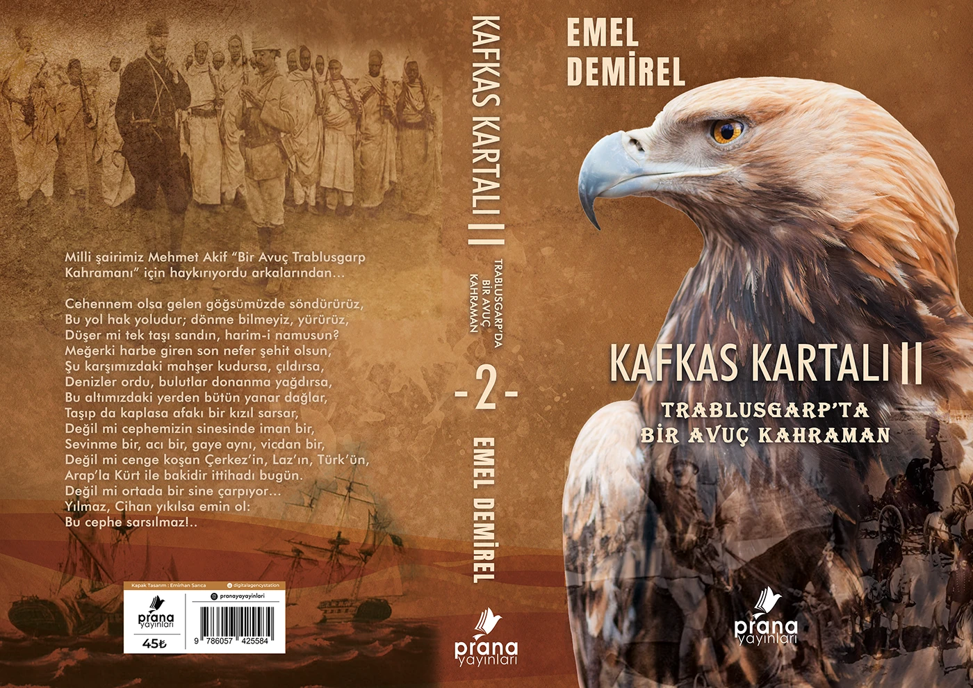 Kafkas Kartalı Trablusgarp | Book Cover Design — görsel 1