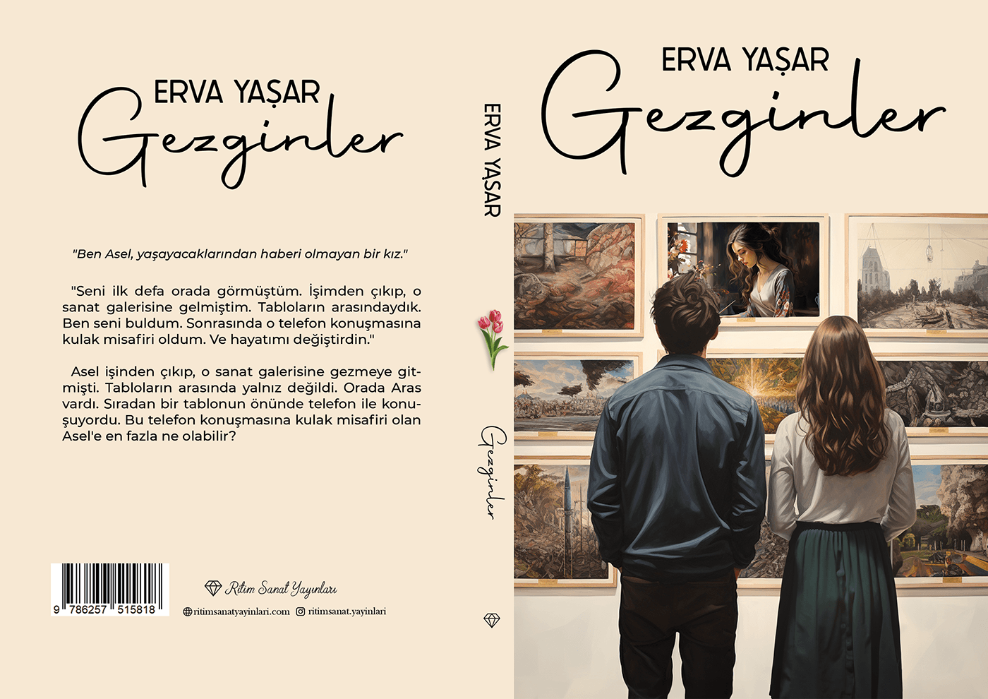 Gezginler | Book Cover Design — görsel 1