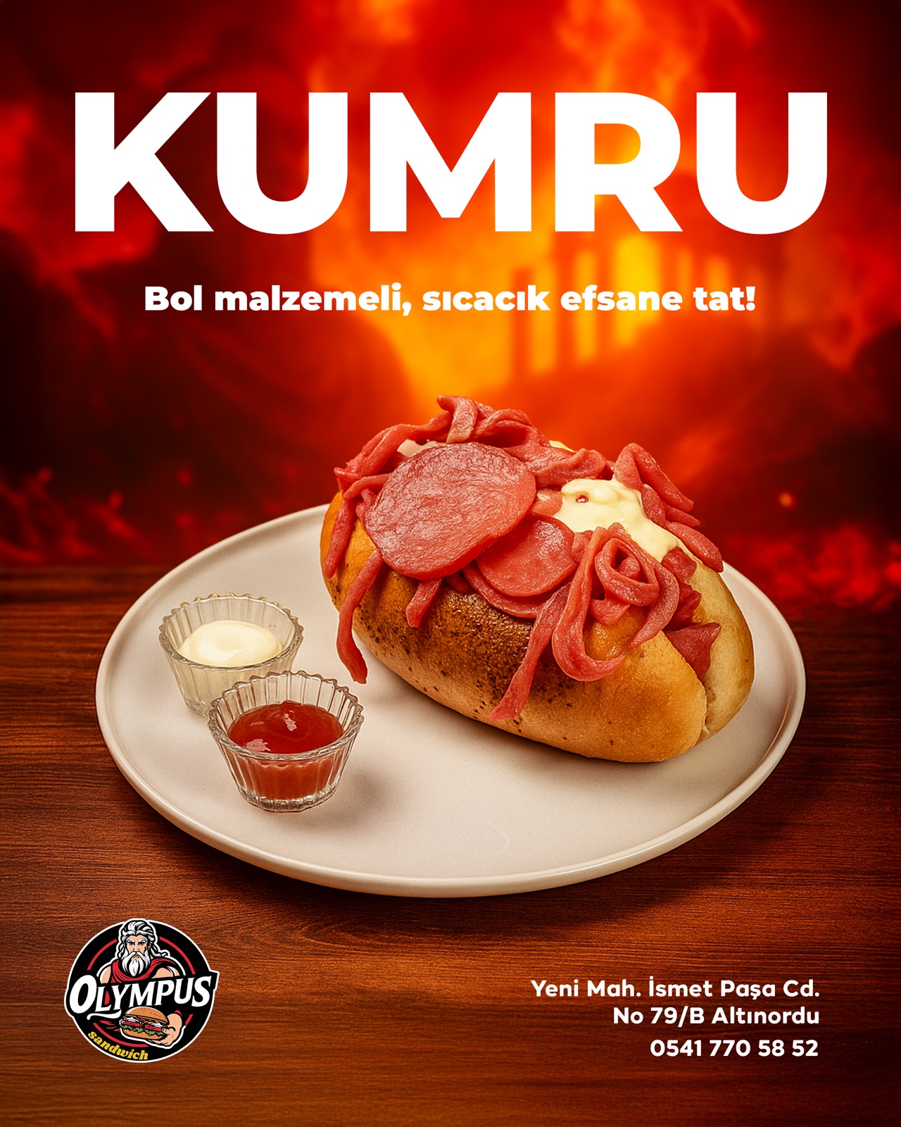 Sosyal Medya Tasarımı | Burger ve Fast Food Reklam Görselleri — görsel 3