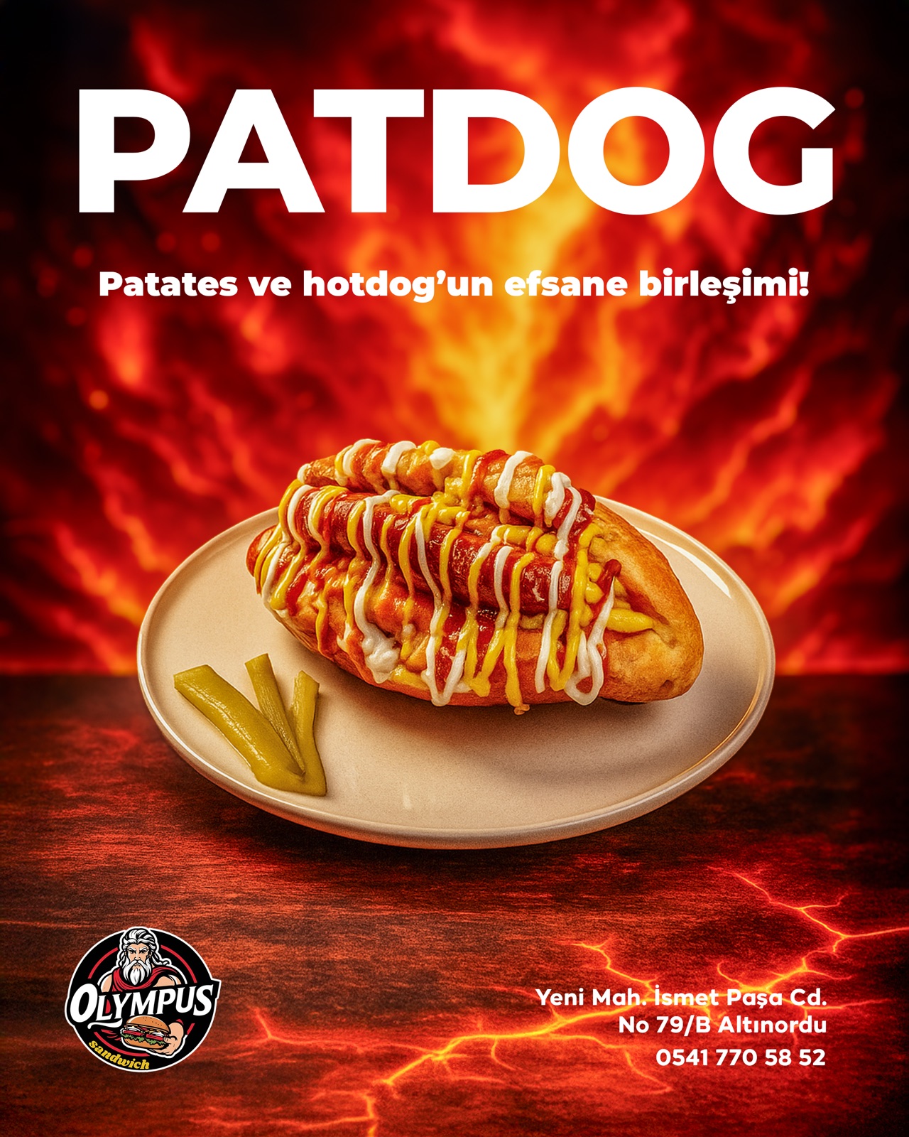Sosyal Medya Tasarımı | Burger ve Fast Food Reklam Görselleri — görsel 4