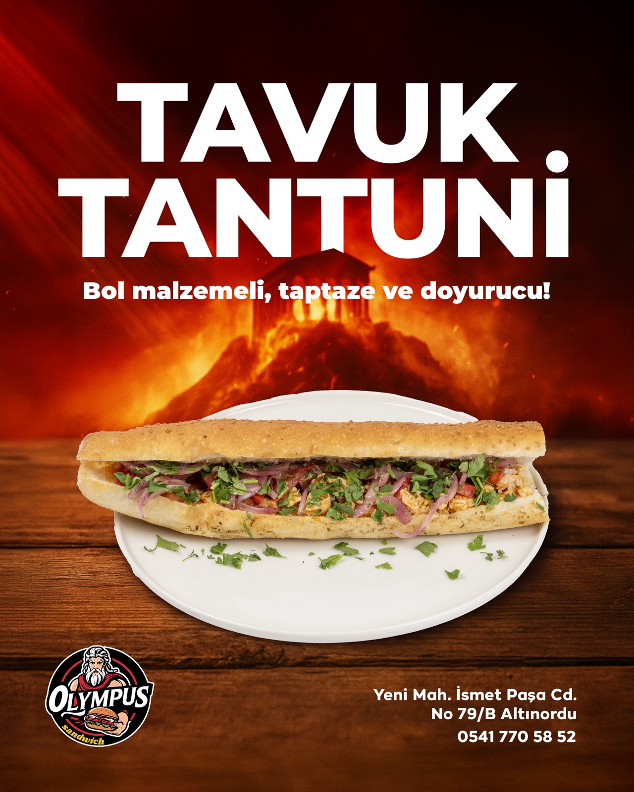 Sosyal Medya Tasarımı | Burger ve Fast Food Reklam Görselleri — görsel 6