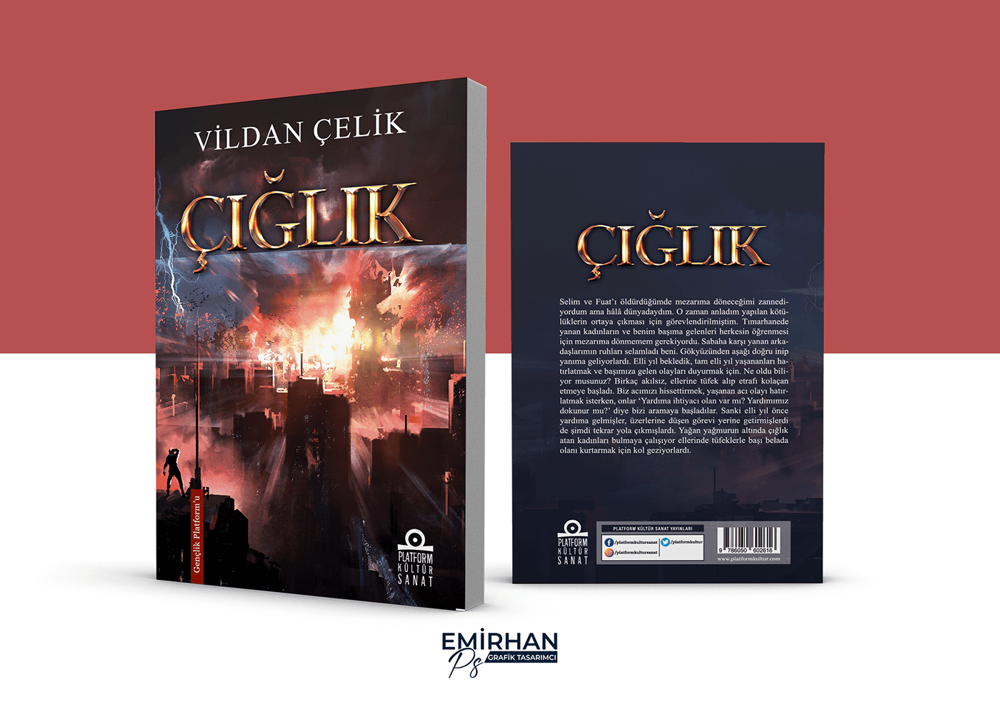 Çığlık | Book Cover Design