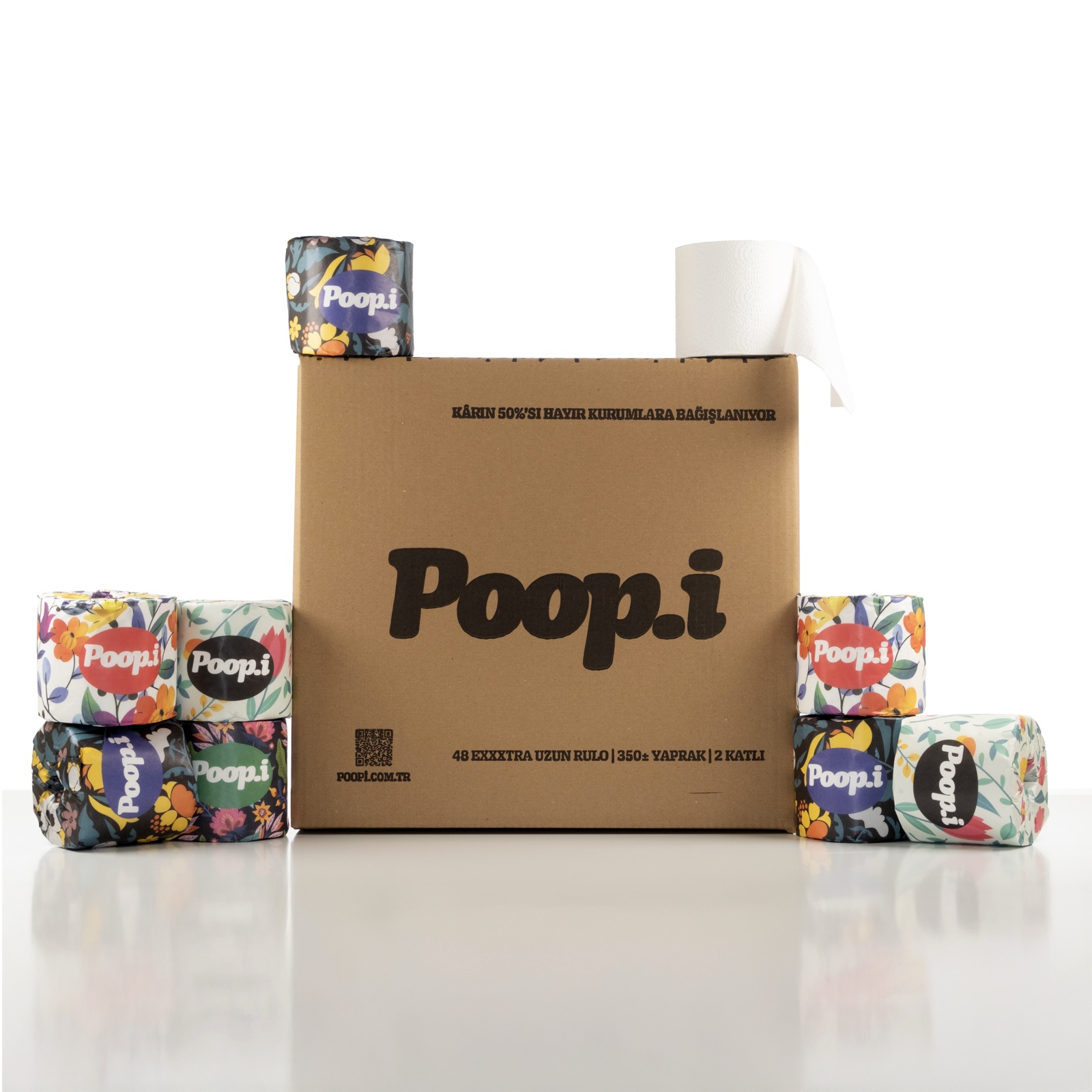 Poop.i Tuvalet Kağıdı | Ürün ve Ambalaj Fotoğrafçılığı — görsel 3