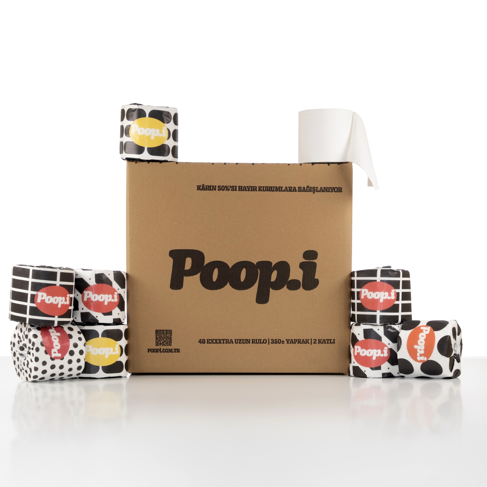 Poop.i Tuvalet Kağıdı | Ürün ve Ambalaj Fotoğrafçılığı — görsel 4