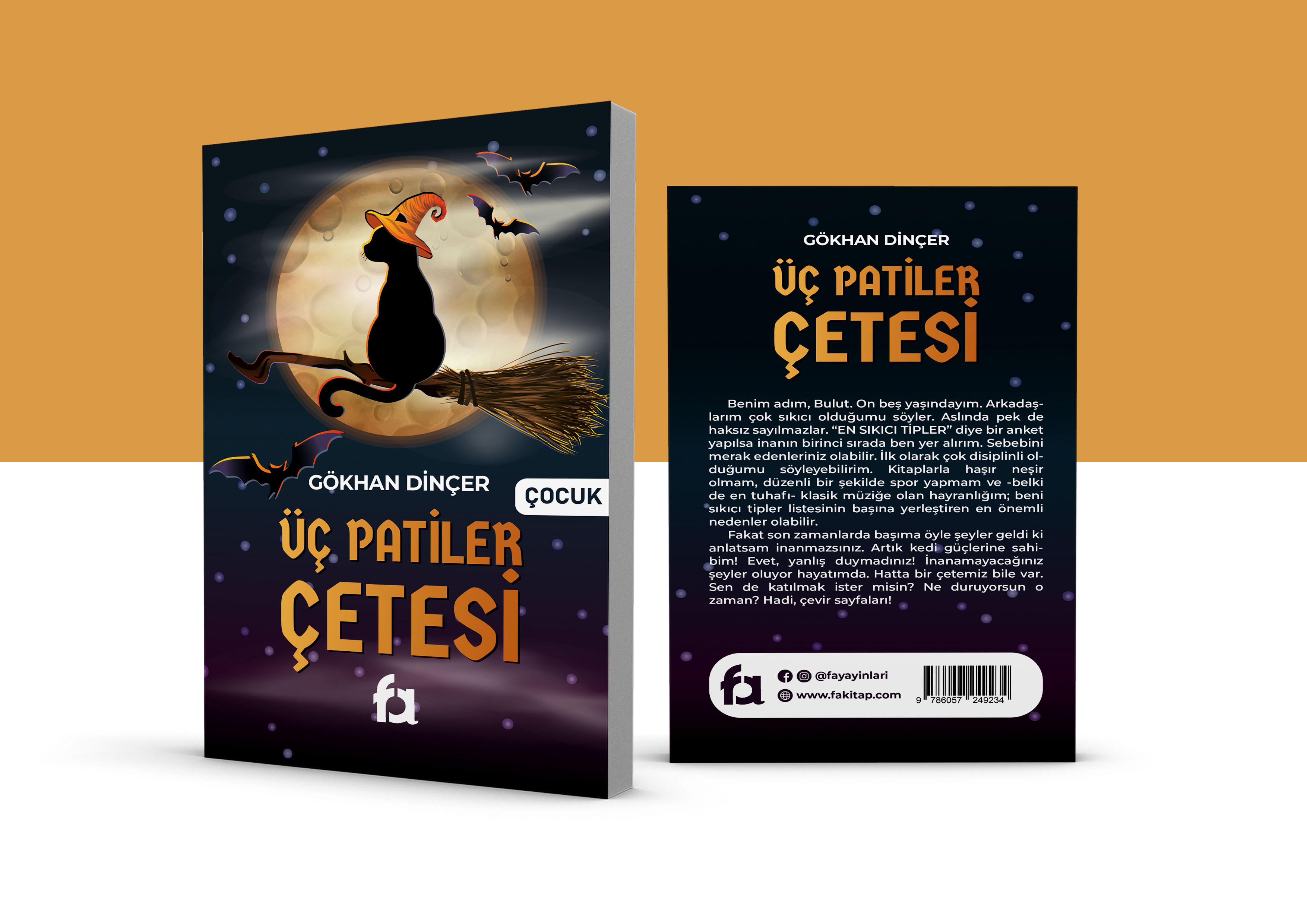 Üç Patiler Çetesi | Kitap Kapak Tasarımı